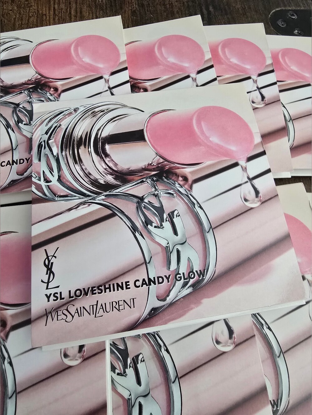 NIP! Yves Saint Laurent,  Loveshine Candy Glow, BUNDLE SET SAMPLES, 9 Total - Picture 2 of 4